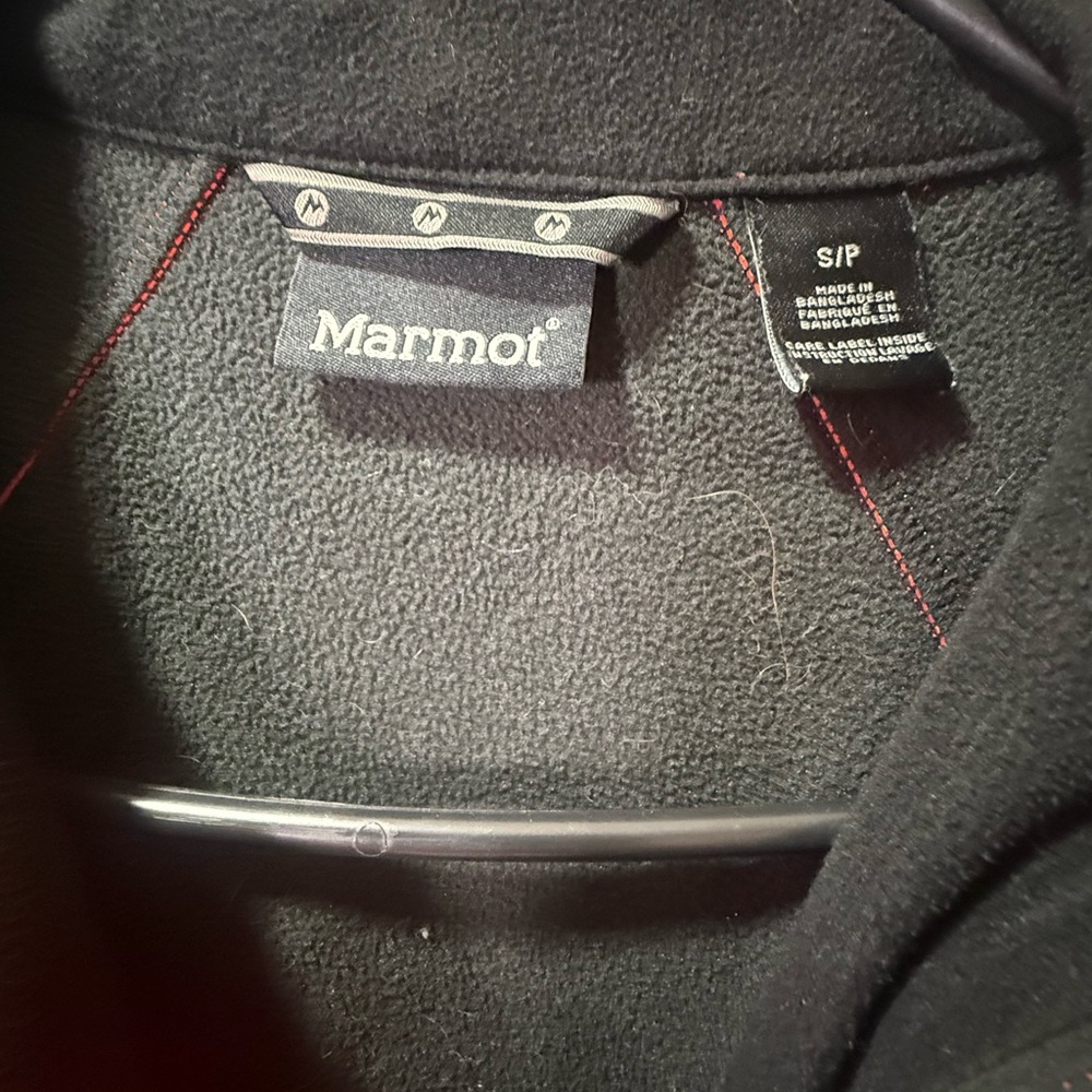 Marmot Women’s Full Zip Fleece-Lined Red Hiking Jacket Size S - Picture 8 of 9